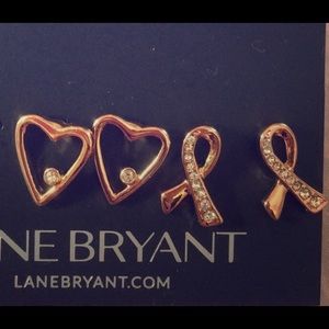 Nickel free rose gold colored earrings